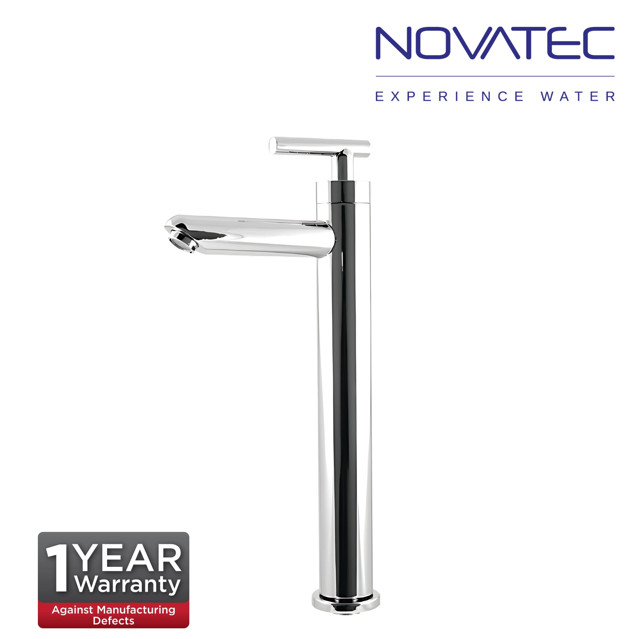 Novatec  Oceanus Chrome Plated Console Basin