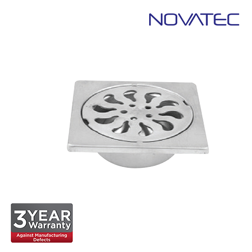 Novatec 6 inch X 6 inch Stainless Steel  Grade 304 Floor Grating FT101-6