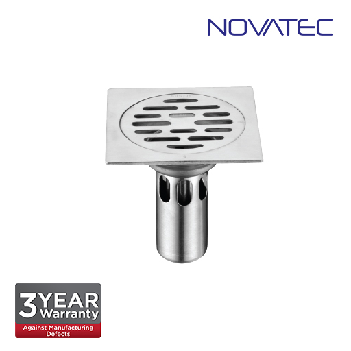 Novatec 4 inch X 4 inch Stainless Steel Grade 304 Floor Grating FT120-4
