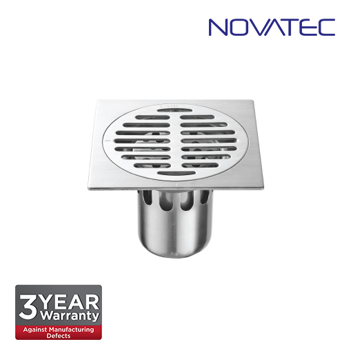 Novatec 6 inch X 6 inch Stainless Steel Grade 304 Floor Grating FT120-6