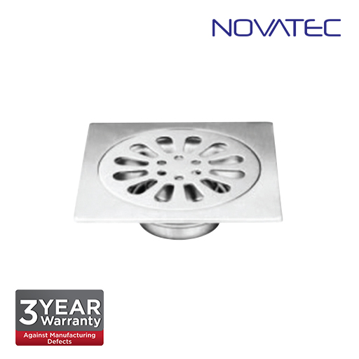 Novatec 6 inch X 6 inch Stainless Steel  Grade 304 Floor Grating FT150-6