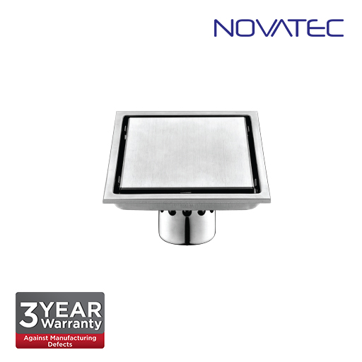 Novatec 6 inch X 6 inch Stainless Steel Grade 304 Floor Grating FT155-6