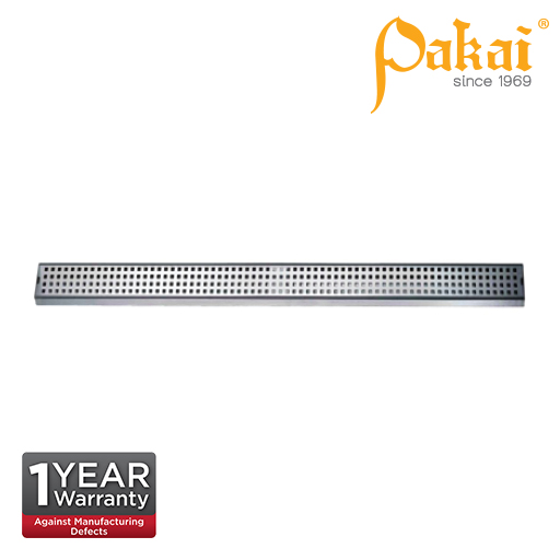 Pakai Shower Channel Slotted Type Floor Drainage 700mm x 65mm FT700X65S