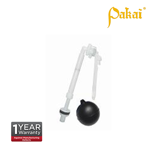 Pakai Bottom Inlet Ball Cock available arm 6 inch P118-6-90