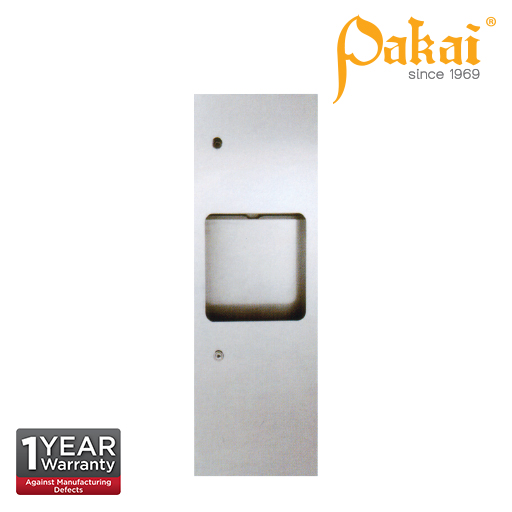 Pakai Surface mounted paper dispenser Dispenser with Waste Receptacles.