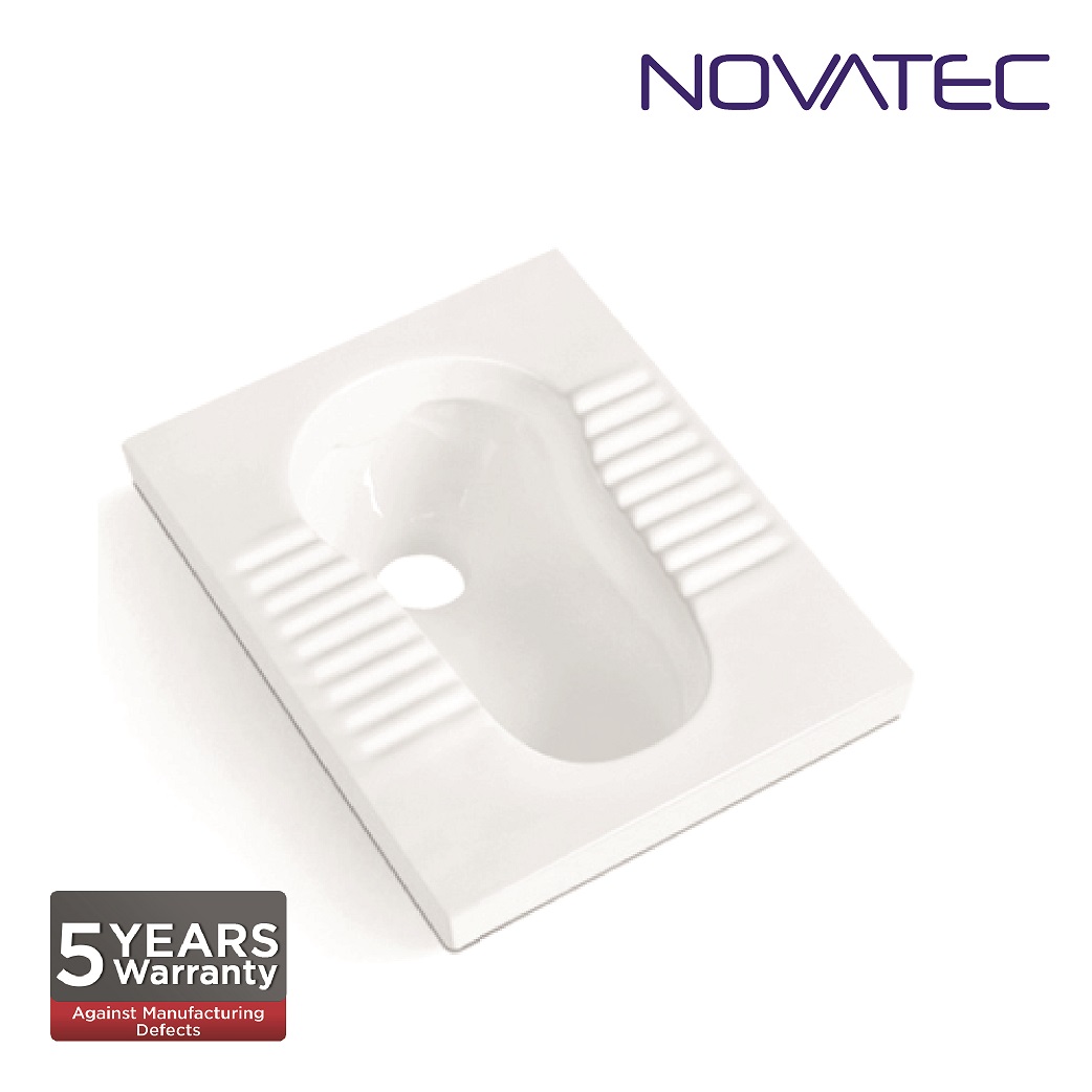 Novatec SW Prague Rectangular Squatting Pan With Integral SQ7001