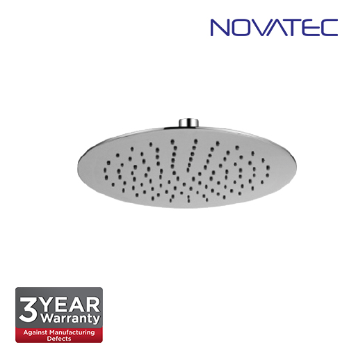 Novatec Stainless Steel Chrome Slim Rain Shower Head  SSRS-8