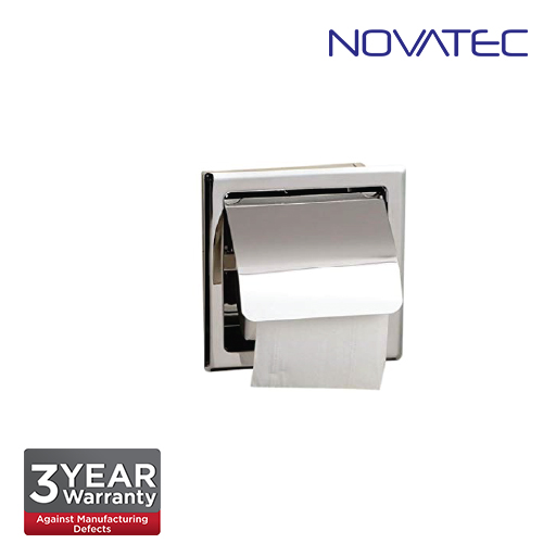 Novatec Stainless Steel In-Wall Paper Holder TPH-A120