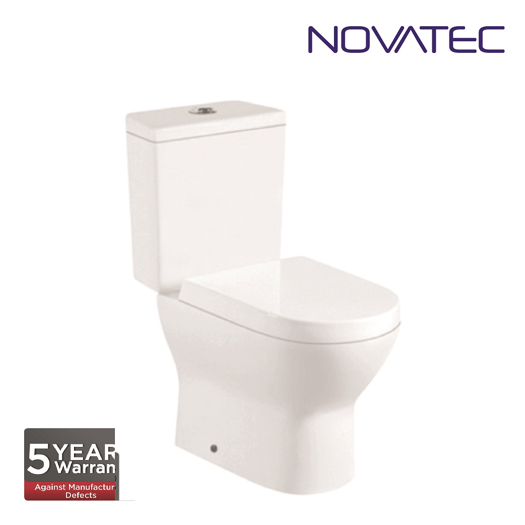 Novatec SW Caral Close Couple Wash Down Pedestal Water Closet WC2002S