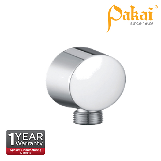 Pakai Chrome Plated Wall Shower Connector WC8P